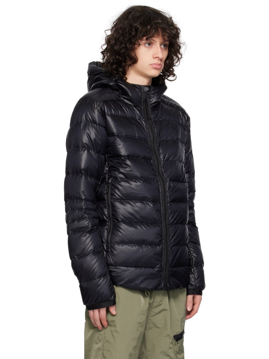 Black 'Black Label' Crofton Down Jacket - 2