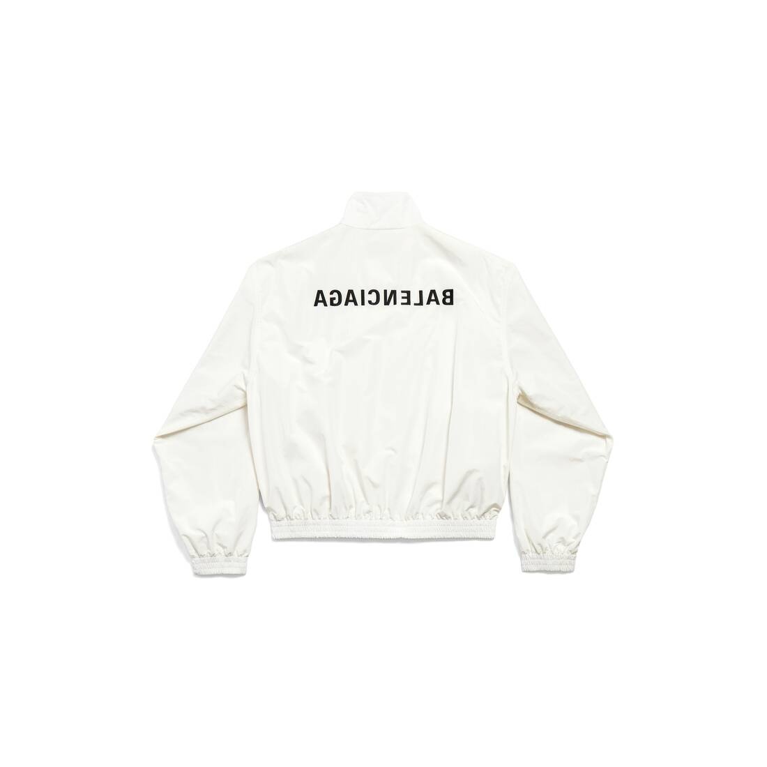 Mirror Balenciaga Regular Tracksuit Jacket in White - 6