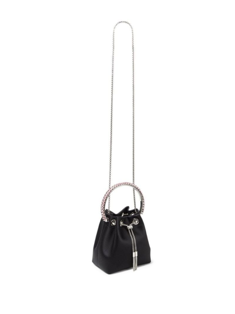 Bon Bon crystal-embellished satin bag - 5