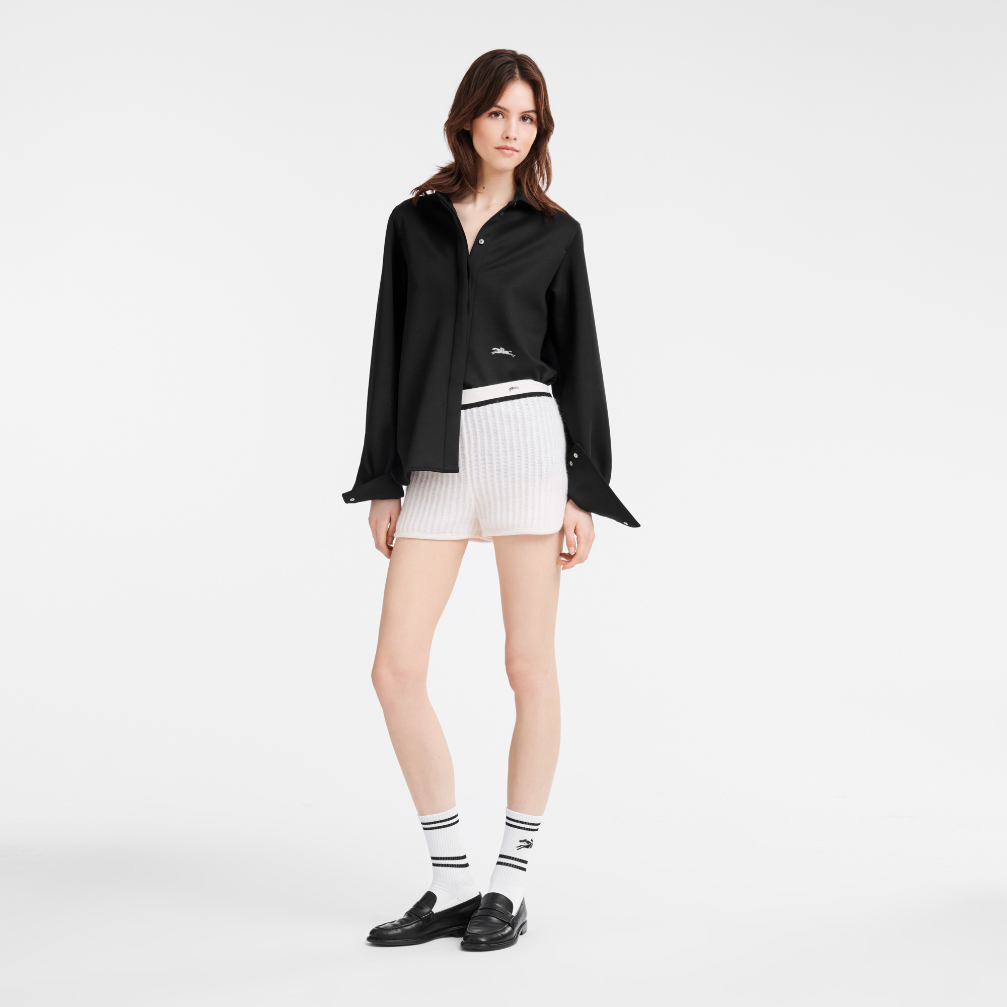 Short pants Ecru - Knit - 2