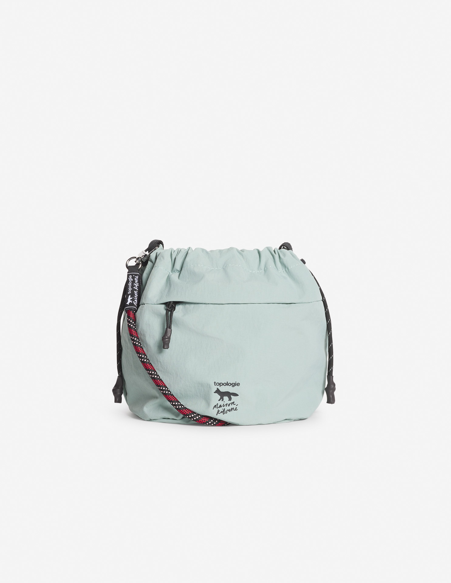 TOPOLOGIE x MAISON KITSUNE REVERSIBLE POUCH - 7