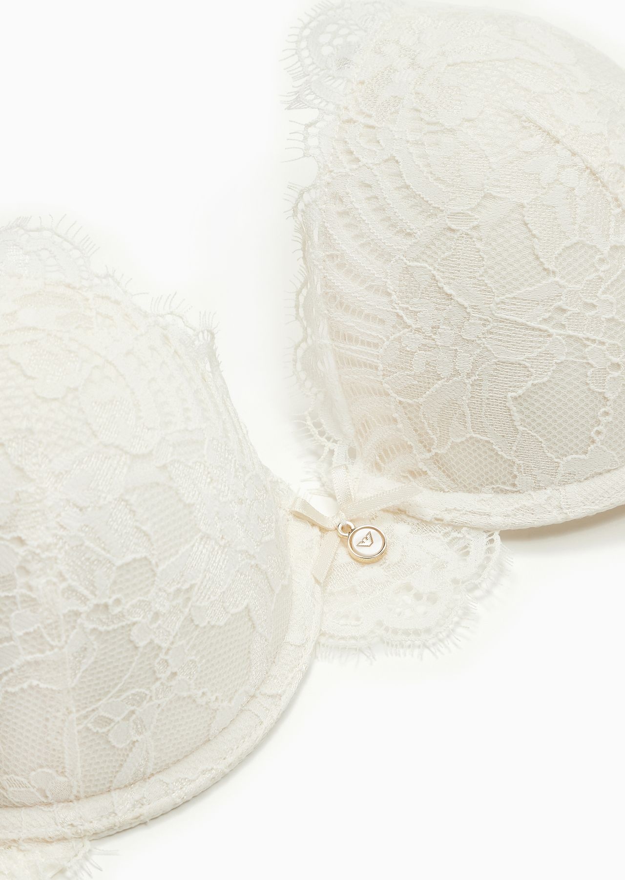 Bridal ASV recycled lace push-up bra - 4