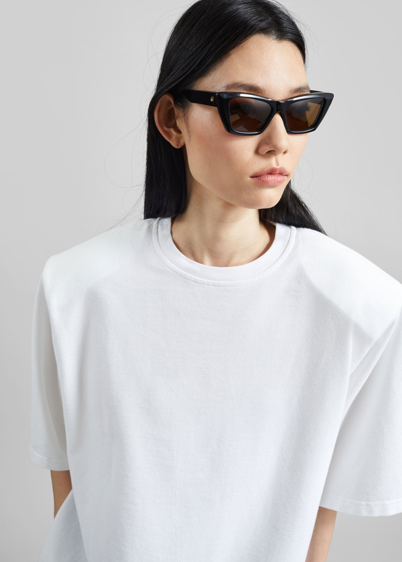 Hugo Padded T-Shirt - White 3