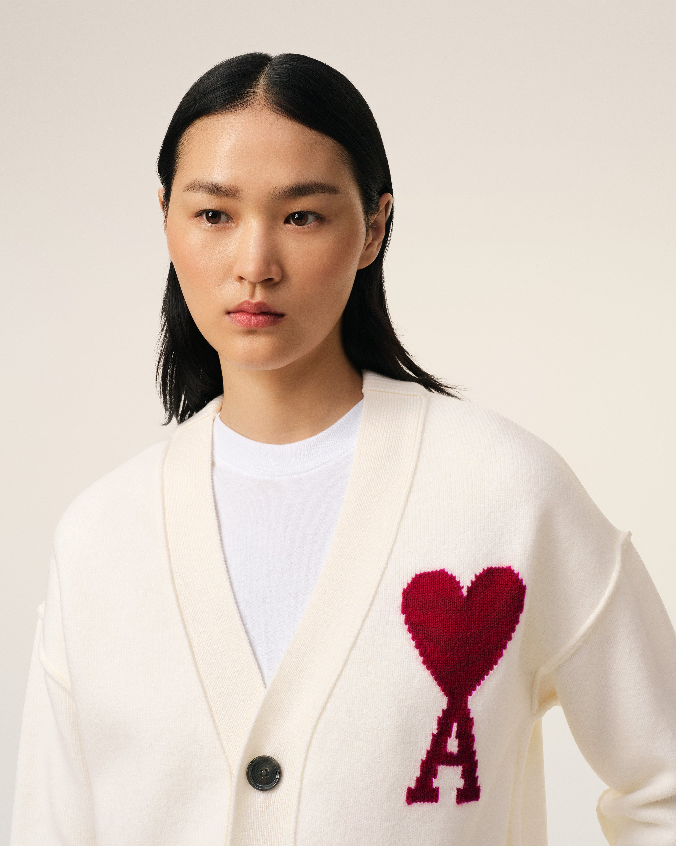RED AMI DE COEUR CARDIGAN - 4