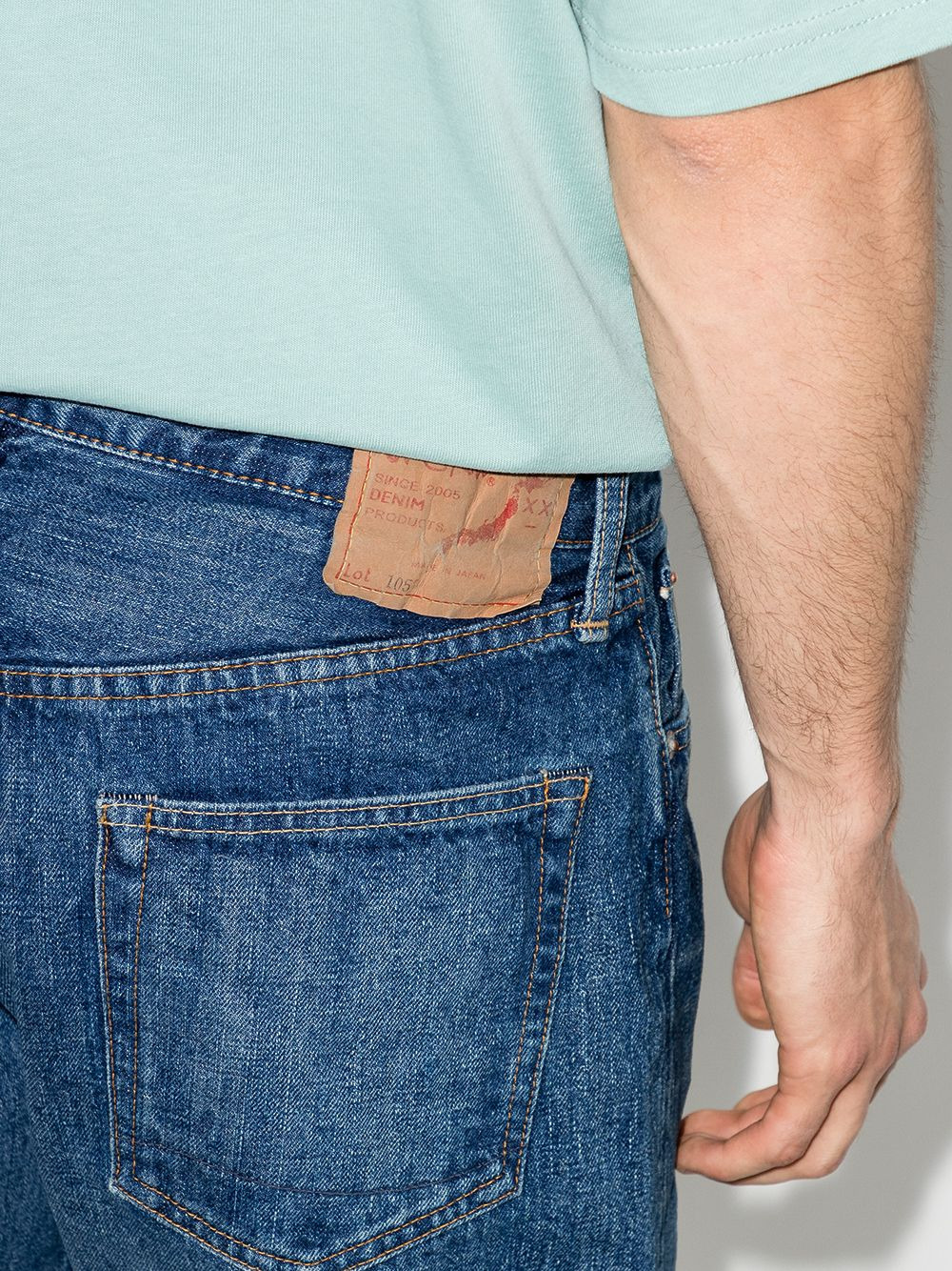 105 straight-leg jeans - 4