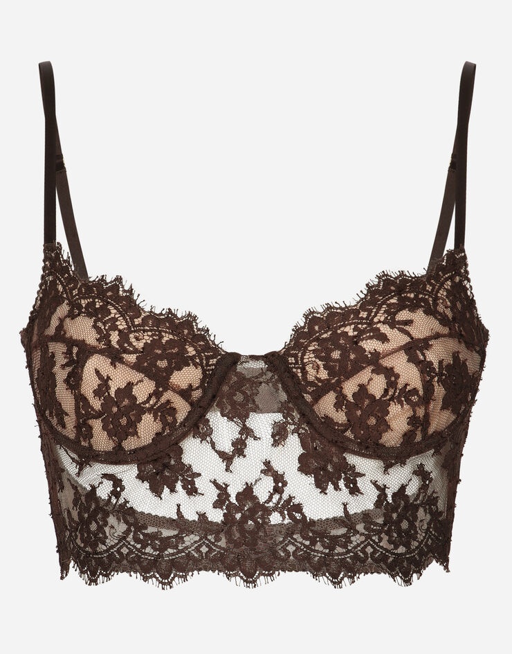 Lace lingerie top - 1