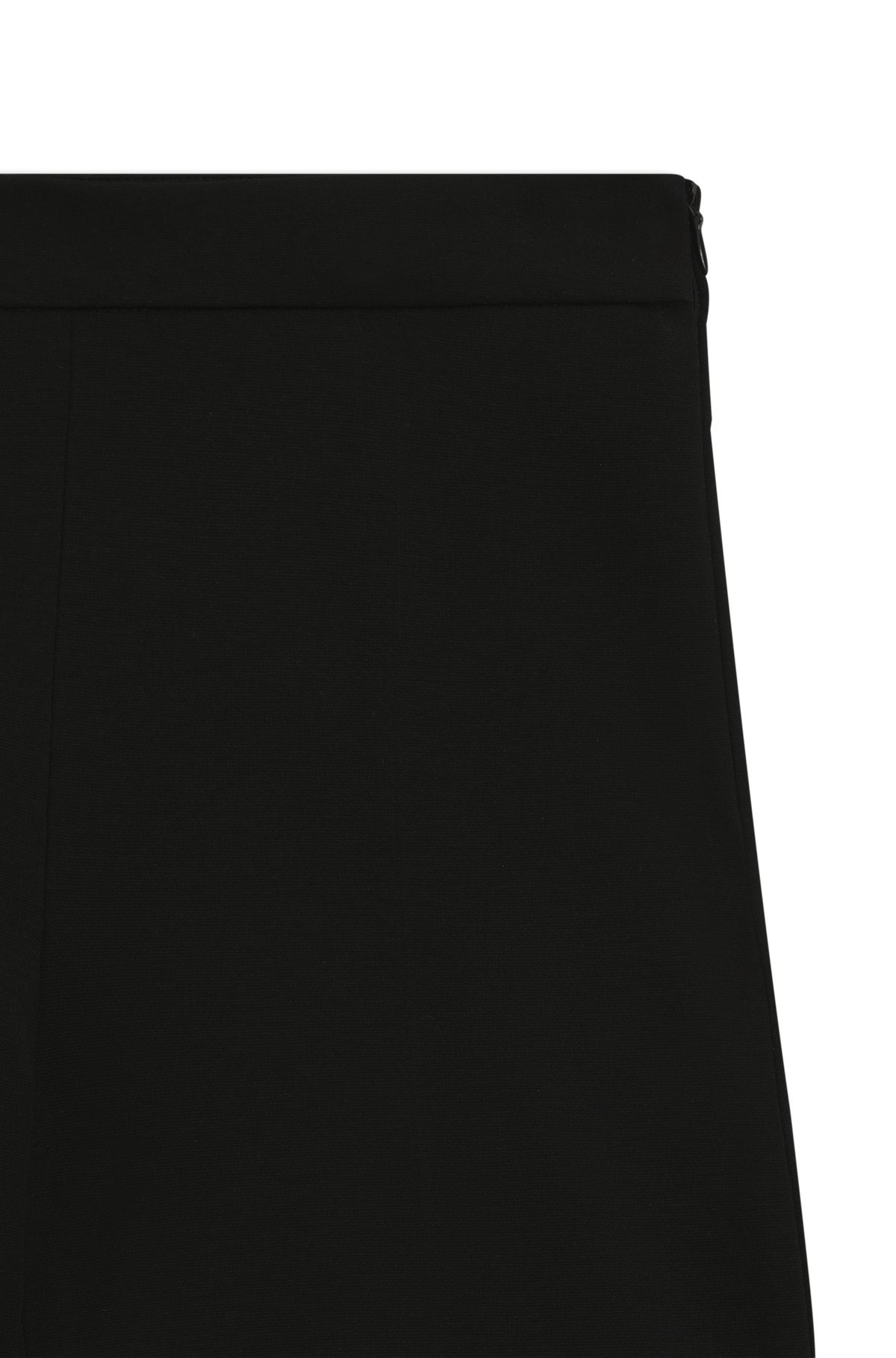 REGULAR-FIT TROUSERS IN STRETCH FABRIC WITH TAPERED LEG - 6