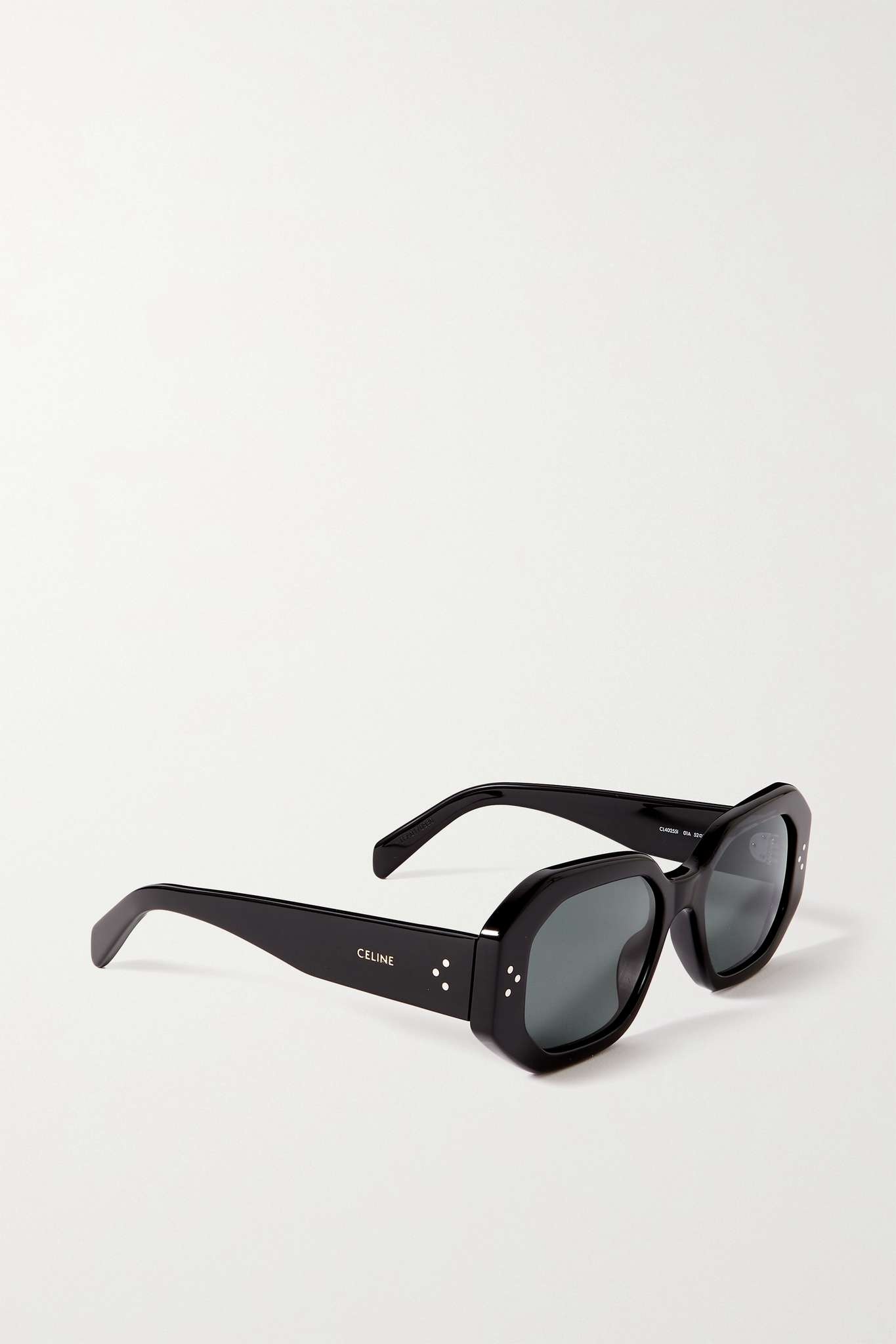 Square-frame acetate sunglasses - 3