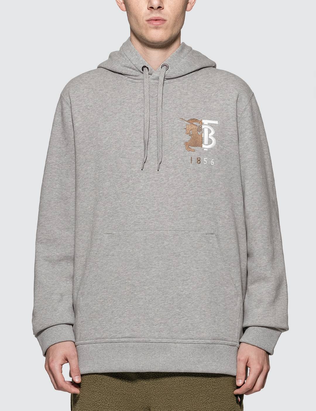 1856 Embroidered Logo Hoodie - 1