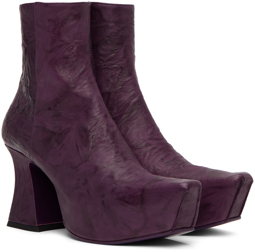 Purple Precious Mini Boots - 4