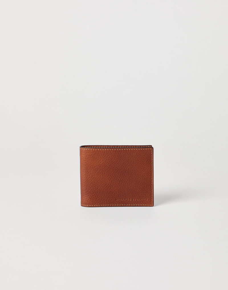 Grained calfskin wallet 1