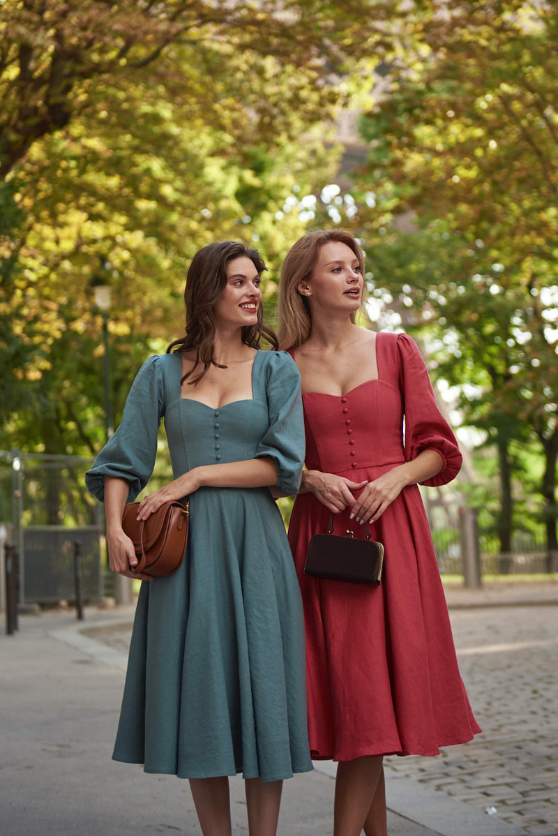 Bardetta Linen Dress 1