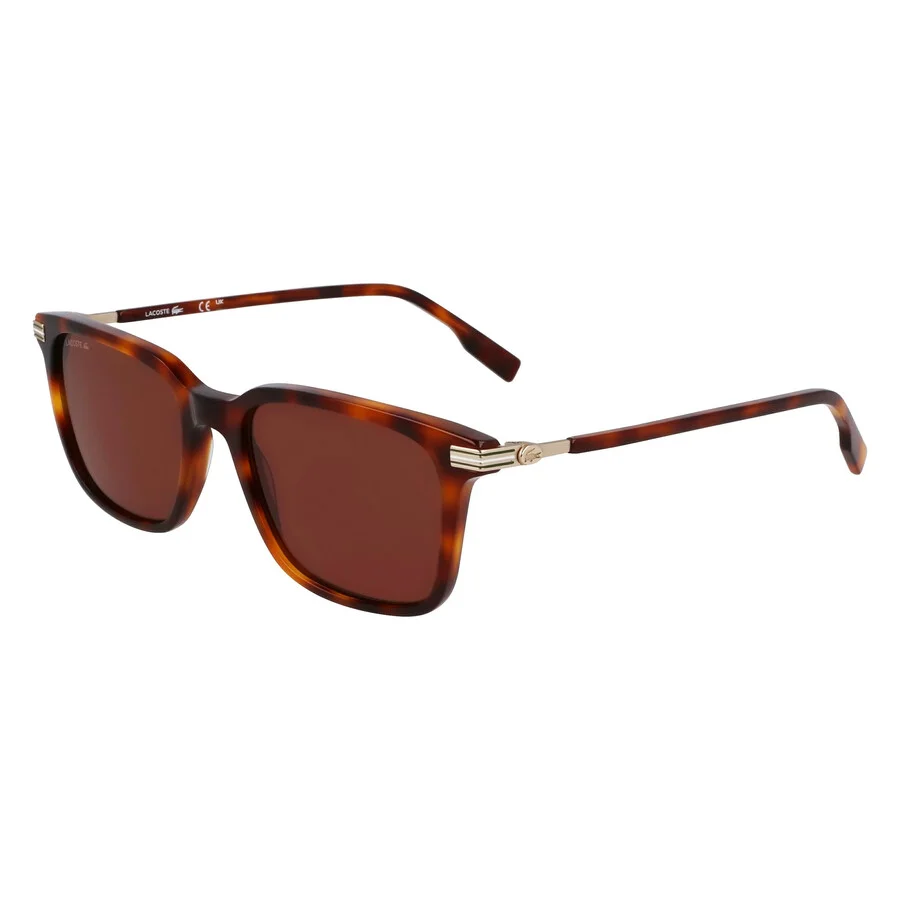 Lacoste Brown Square Men's Sunglasses L6035S 214 53 - 1