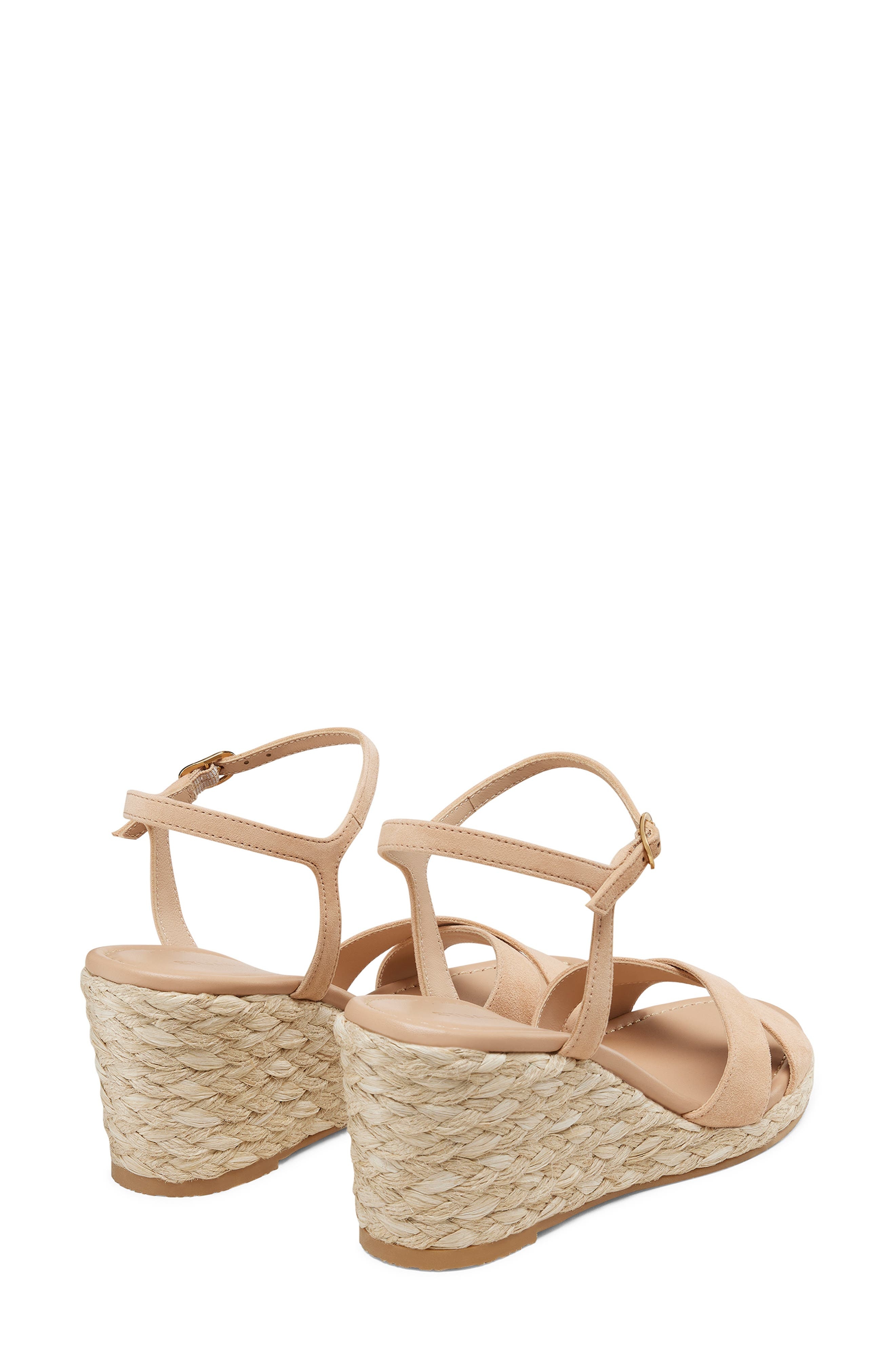 Stuart Weitzman Dayna Wedge Sandal in Adobe Suede at Nordstrom - 2