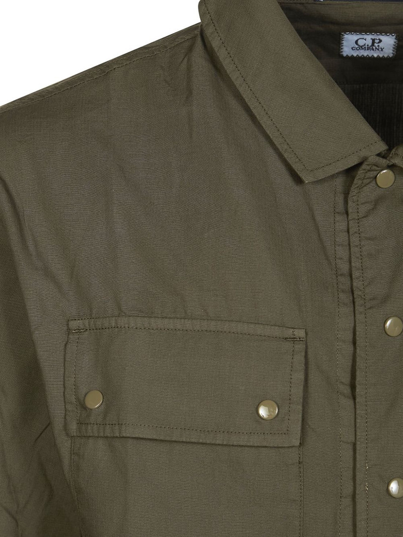 buttoned short-sleeve shirt jacket 3