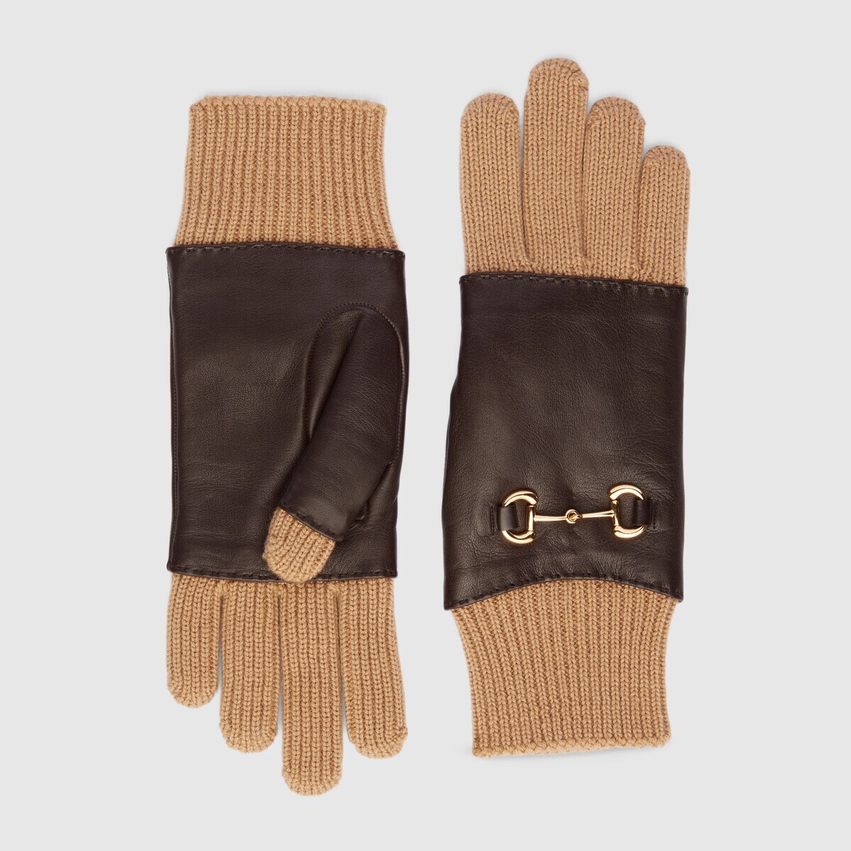 Wool gloves with Horsebit - 2