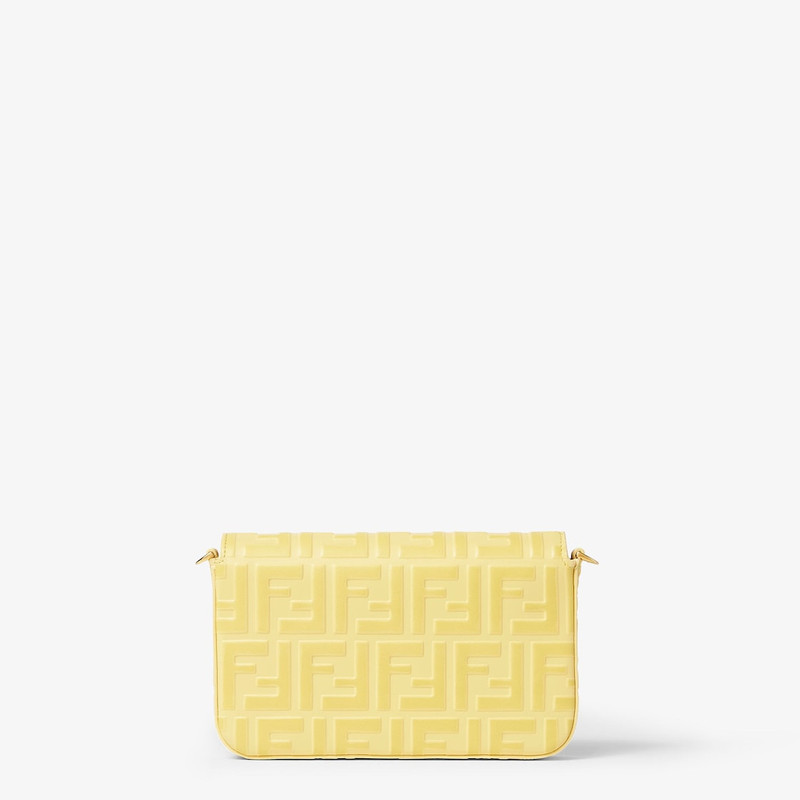 FF Diamonds Wallet On Chain Yellow FF leather wallet 3
