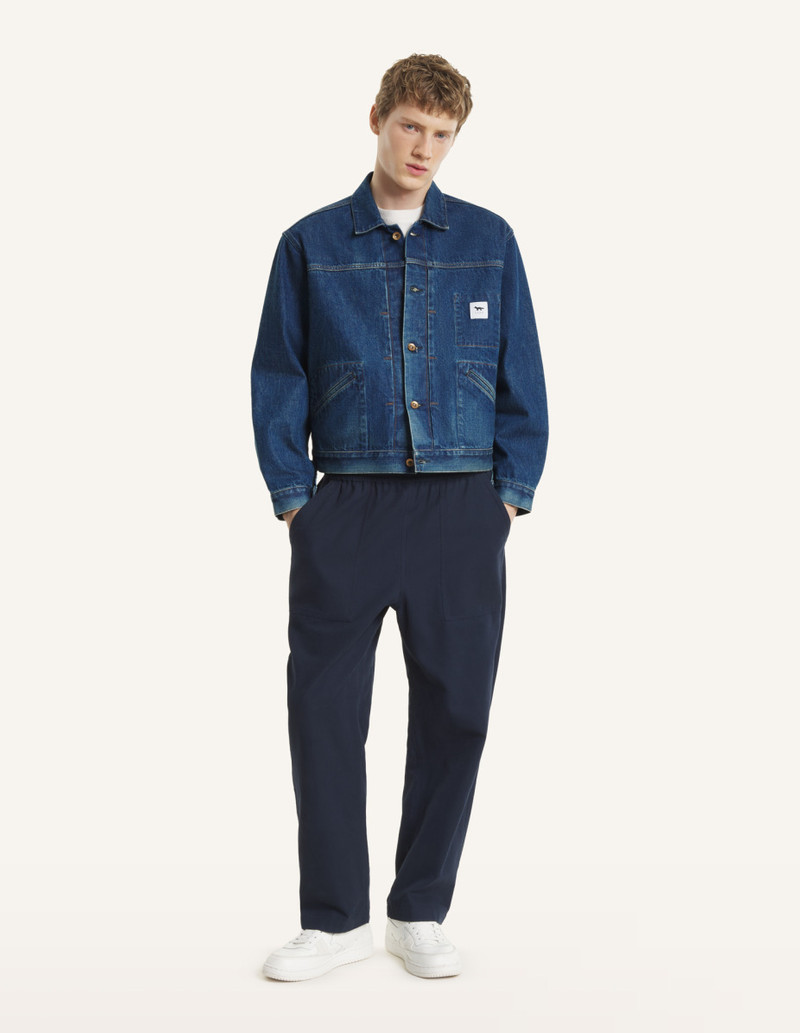 MAISON KITSUNE x KURO SELVEDGE VOYAGE DENIM JACKET 5