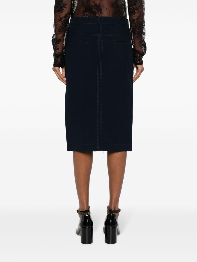 zip-up midi pencil skirt 4