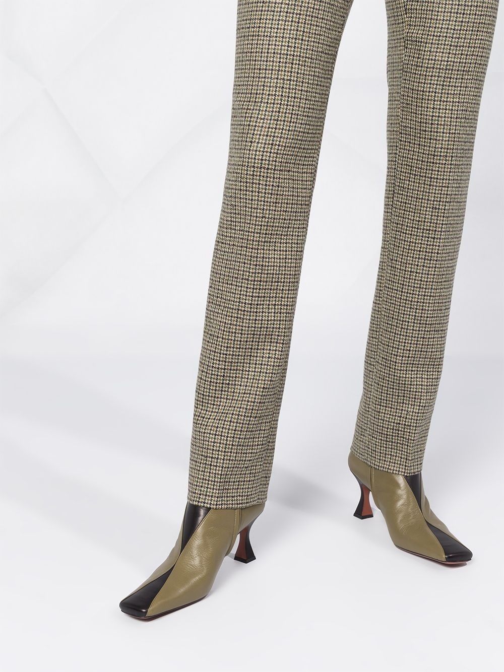 houndstooth-print tailored trousers - 5