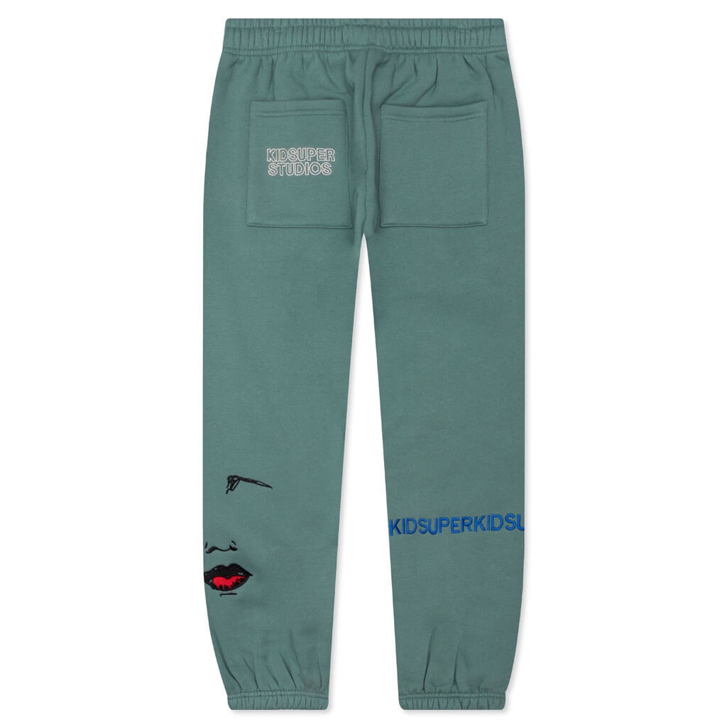 SUPER SWEATPANTS - SAGE - 2