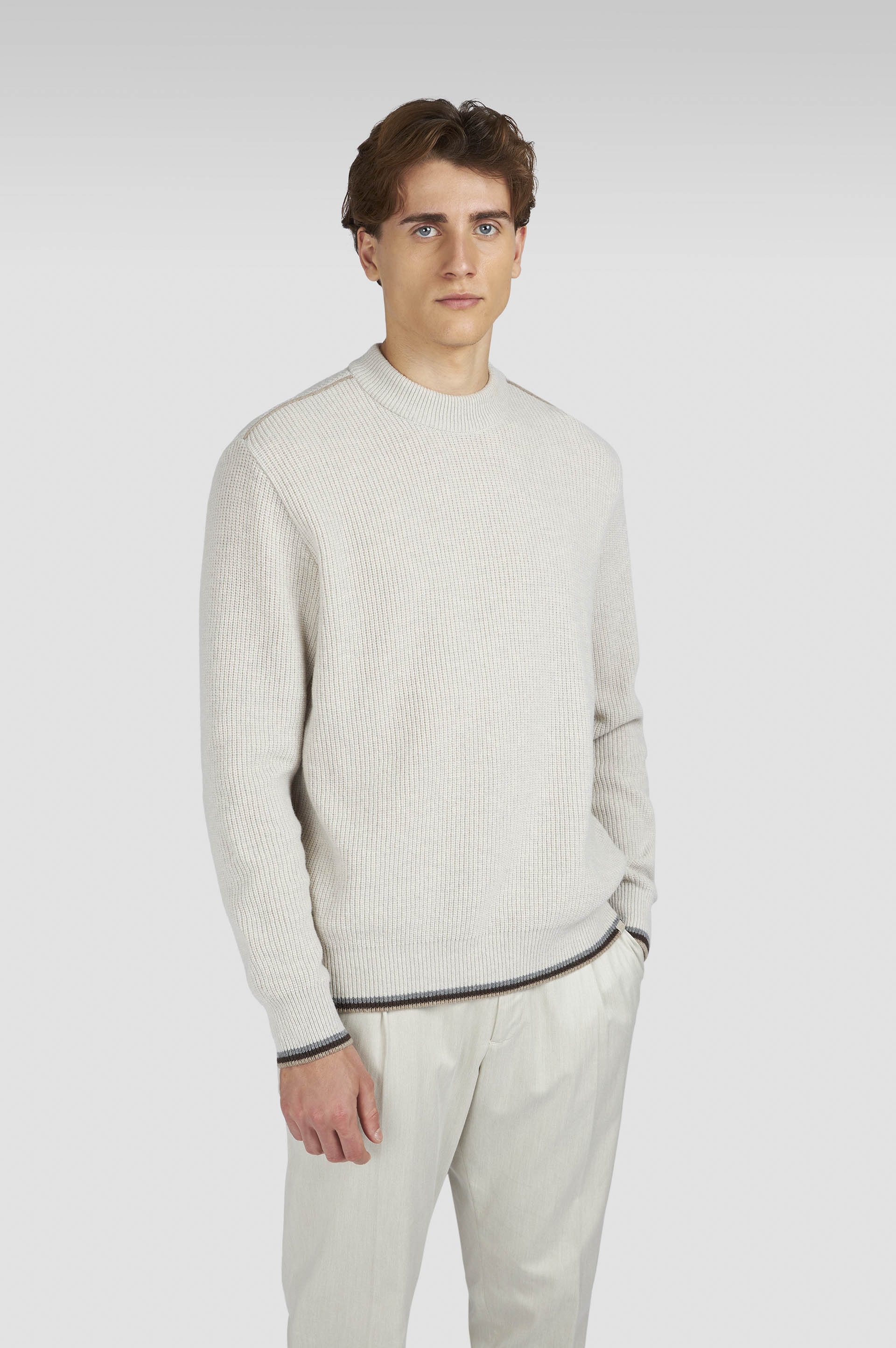 RE-WOOL CREWNECK SWEATER - 6
