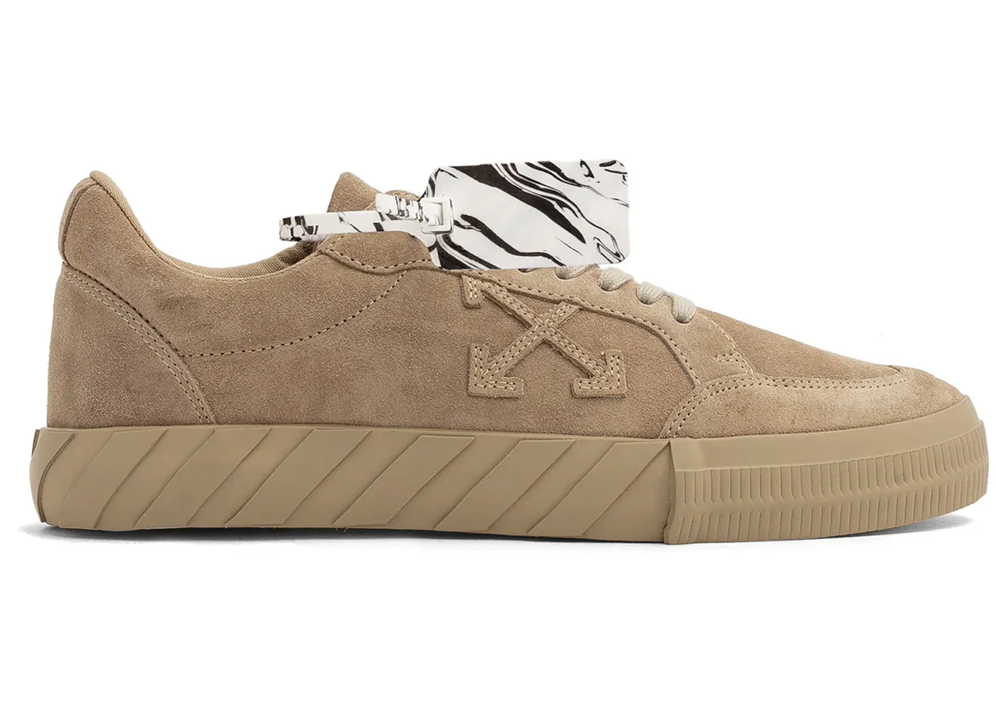OFF-WHITE Vulc Low Beige Suede - 1