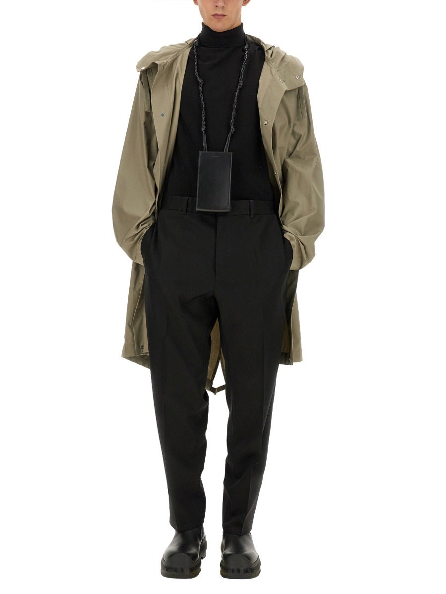 Jil Sander Men Parka With Logo - 2