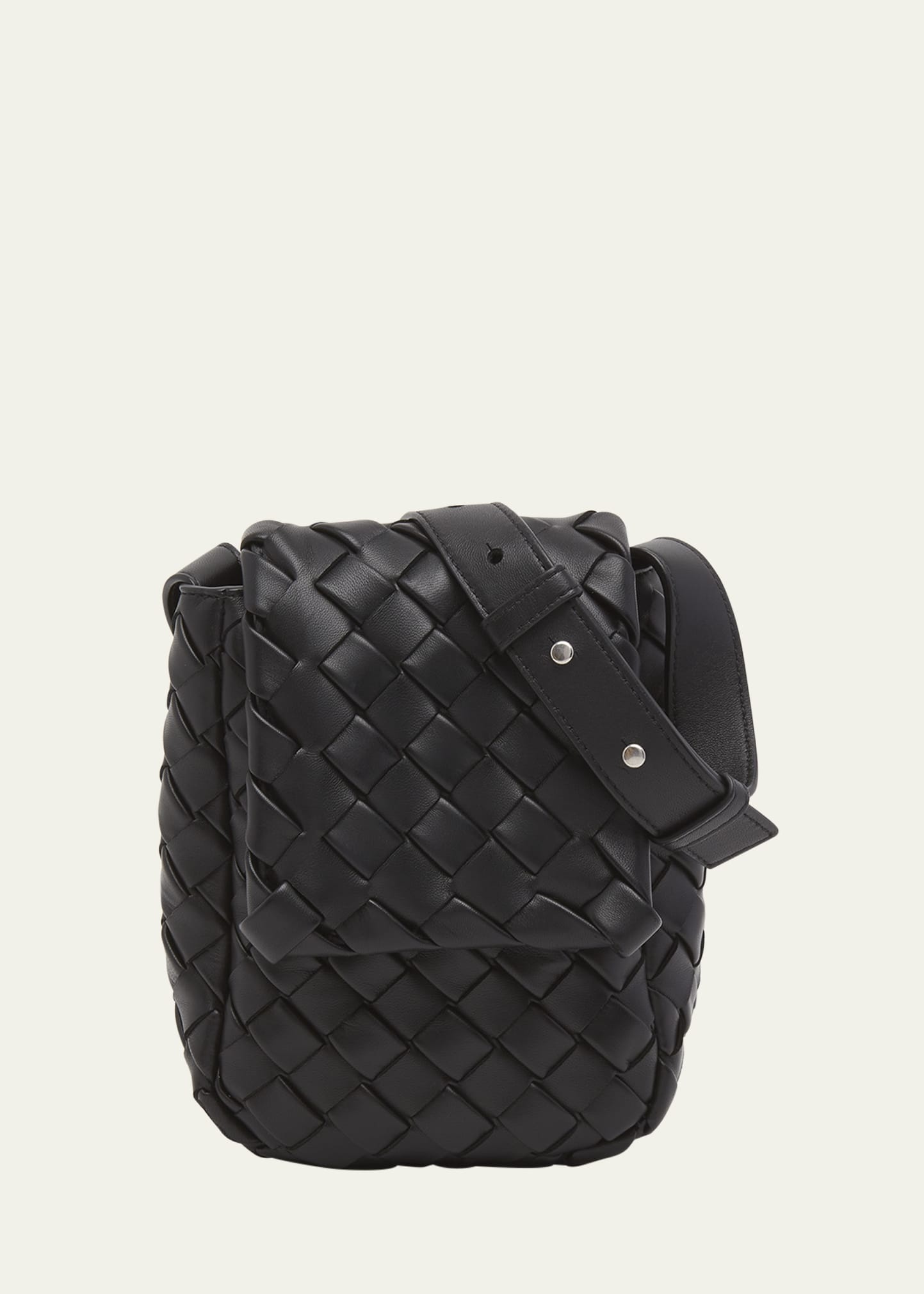 Bottega Veneta Men's Mini Padded Intrecciato Leather