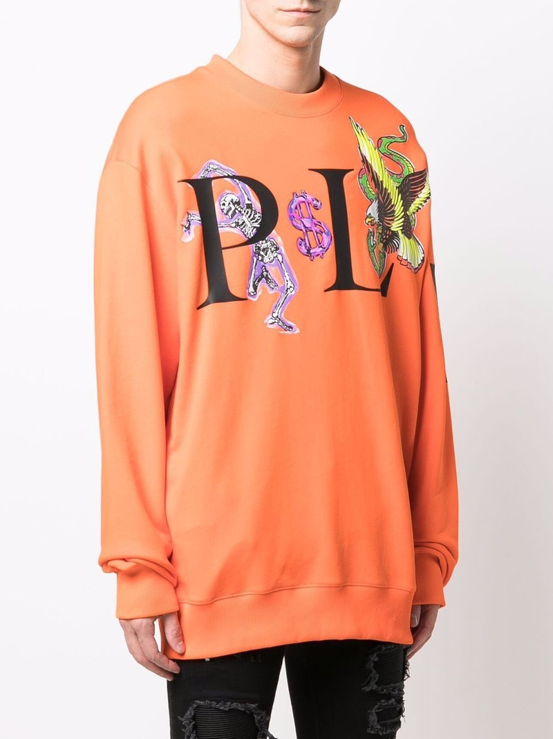 graphic-print cotton sweatshirt 3