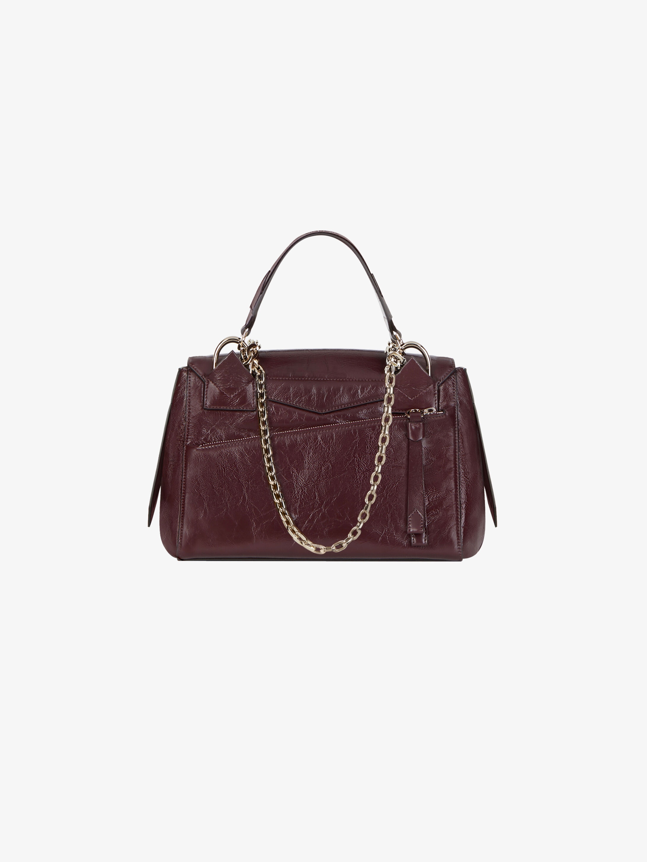 Medium ID bag in aged leather - 6