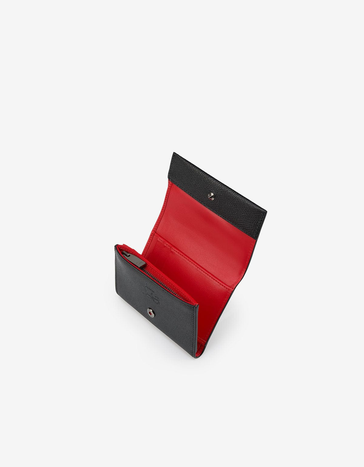 Christian Louboutin Mooncrest Black Compact Wallet - 5