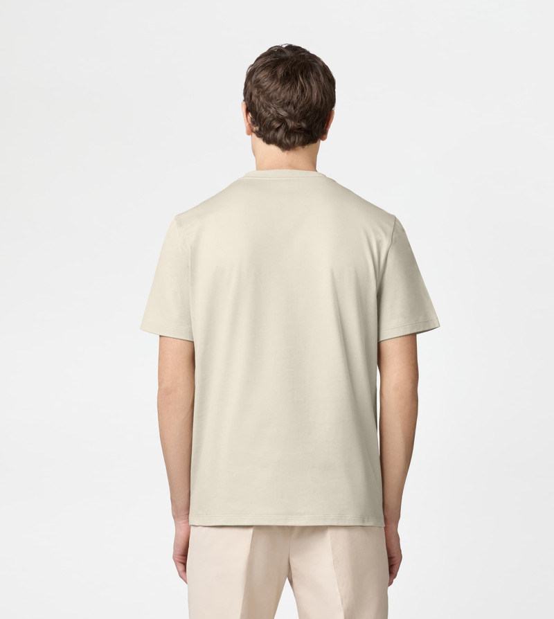 T-SHIRT IN JERSEY - BEIGE 3