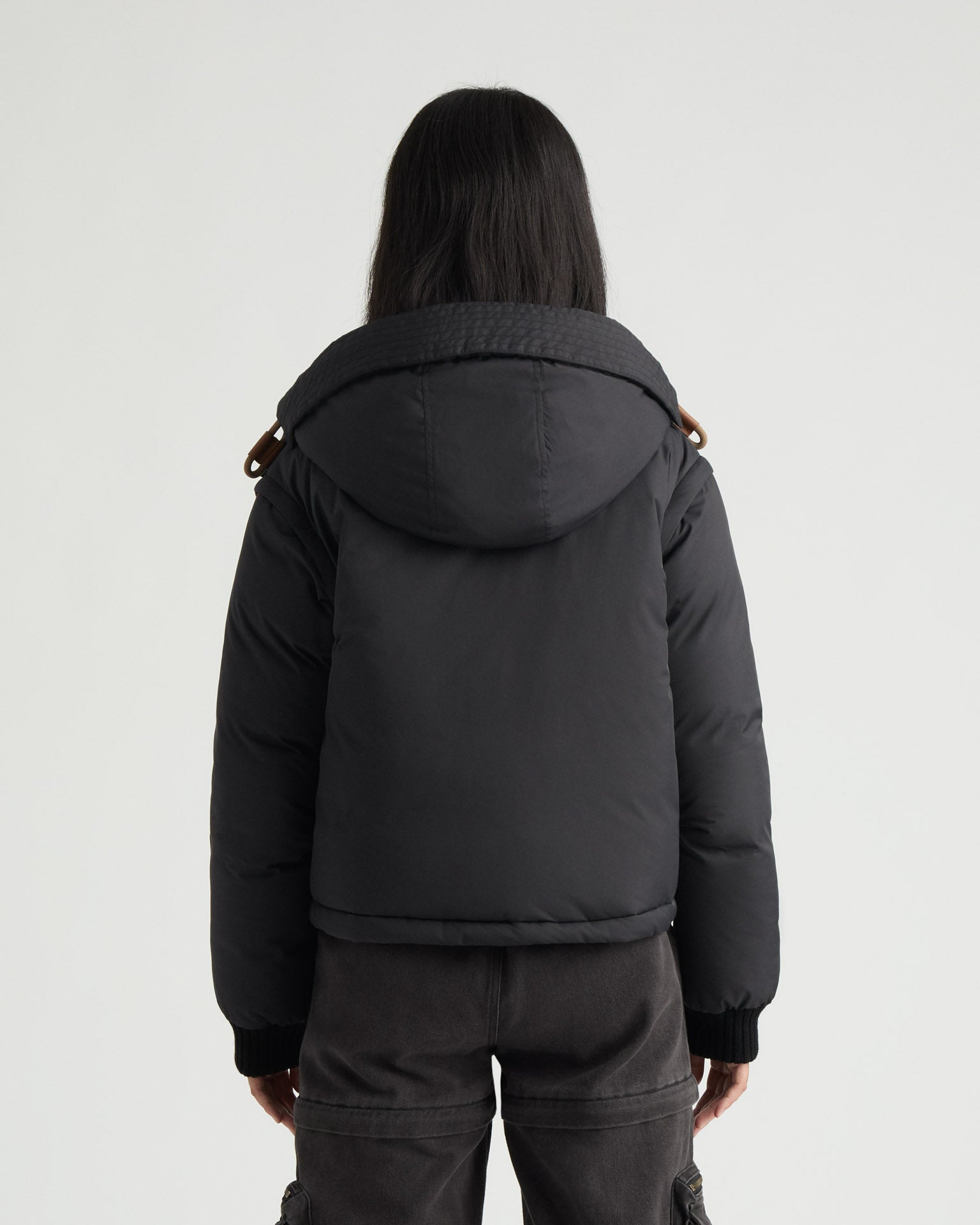 Otarie Cropped 2-In-1 Puffer - 4