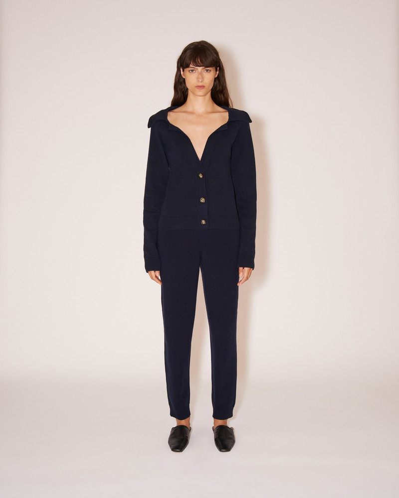 JODI - Cashmere-blend cardigan - Navy 3