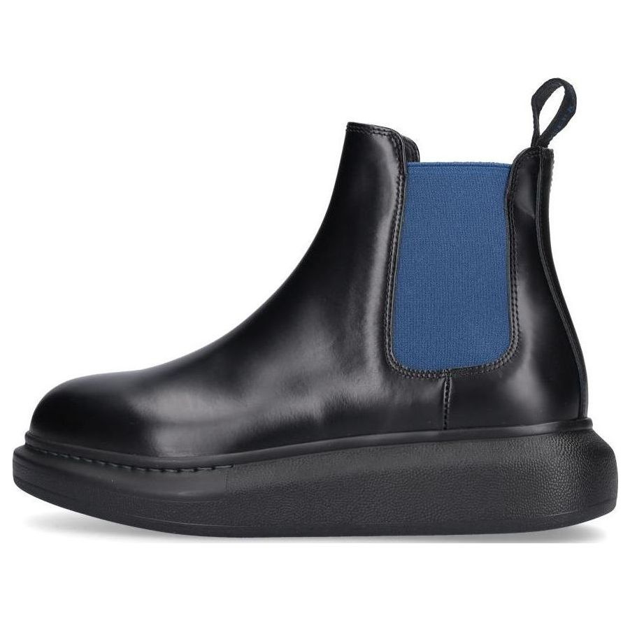 (WMNS) Alexander McQueen Hybrid Chelsea Boot 'Black Blue' 586398WHX561097 - 1