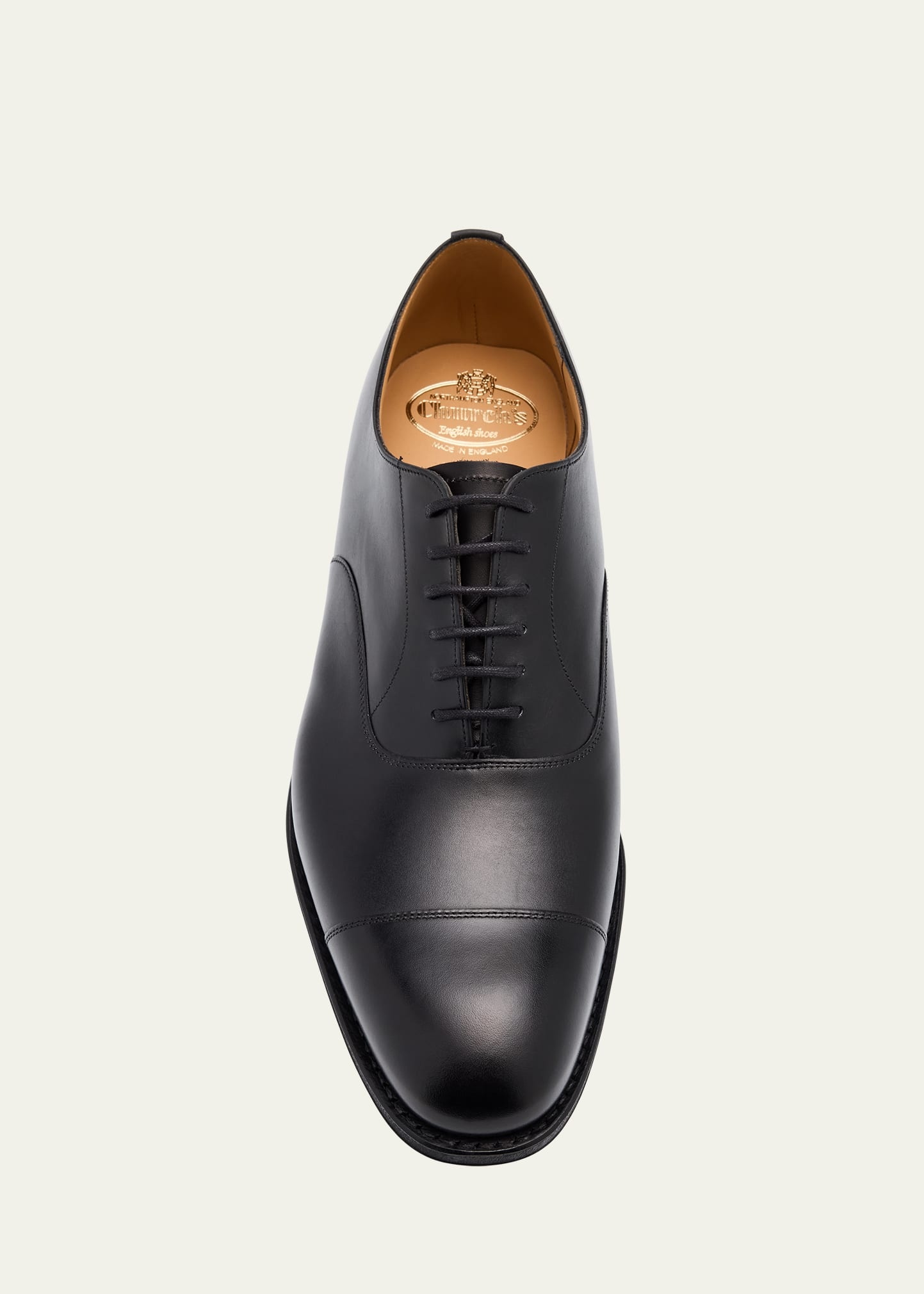 Men's Consul Leather Cap-Toe Oxfords - 5