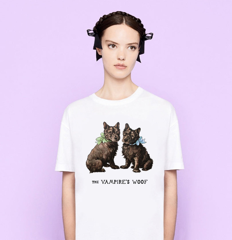 THE VAMPIRE'S WOOF! WOOF! T SHIRT 5