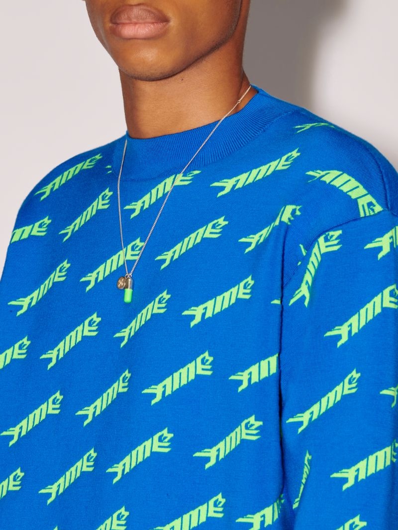 All Over Crewneck Sweater - 7