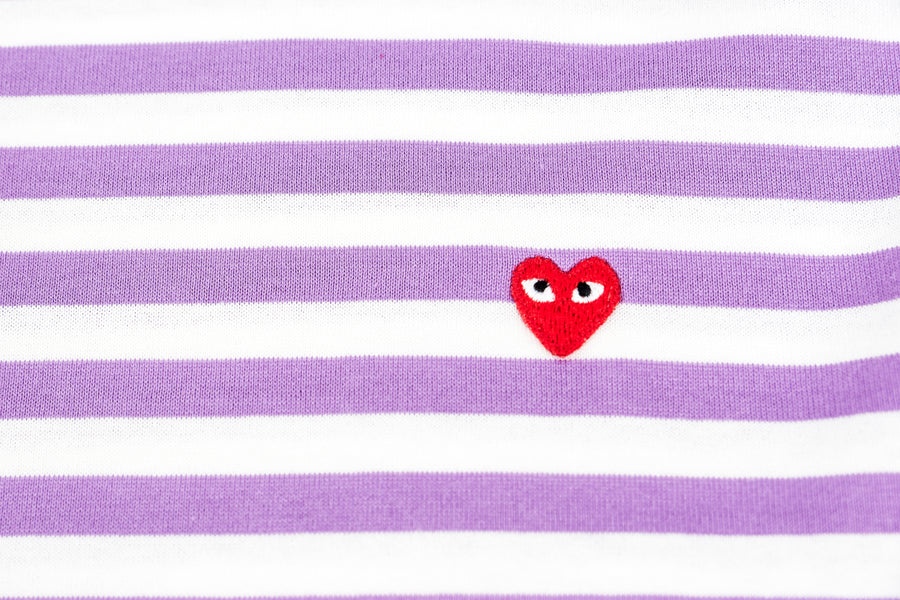 COLOR SERIES LITTLE RED HEART STRIPED L/S T-SHIRT - 2