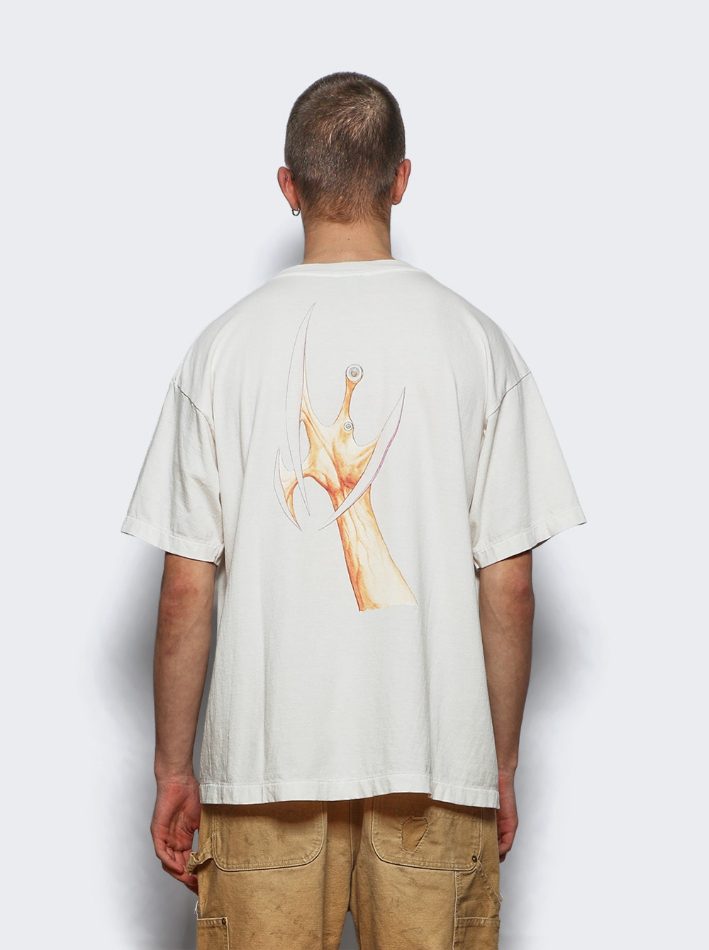 Parasyte Graphic Tee White - 5