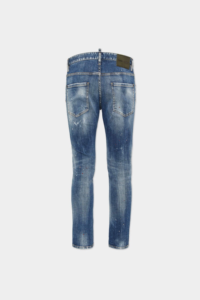 MEDIUM CORDUROY PATCHES WASH SKATER JEANS - 2