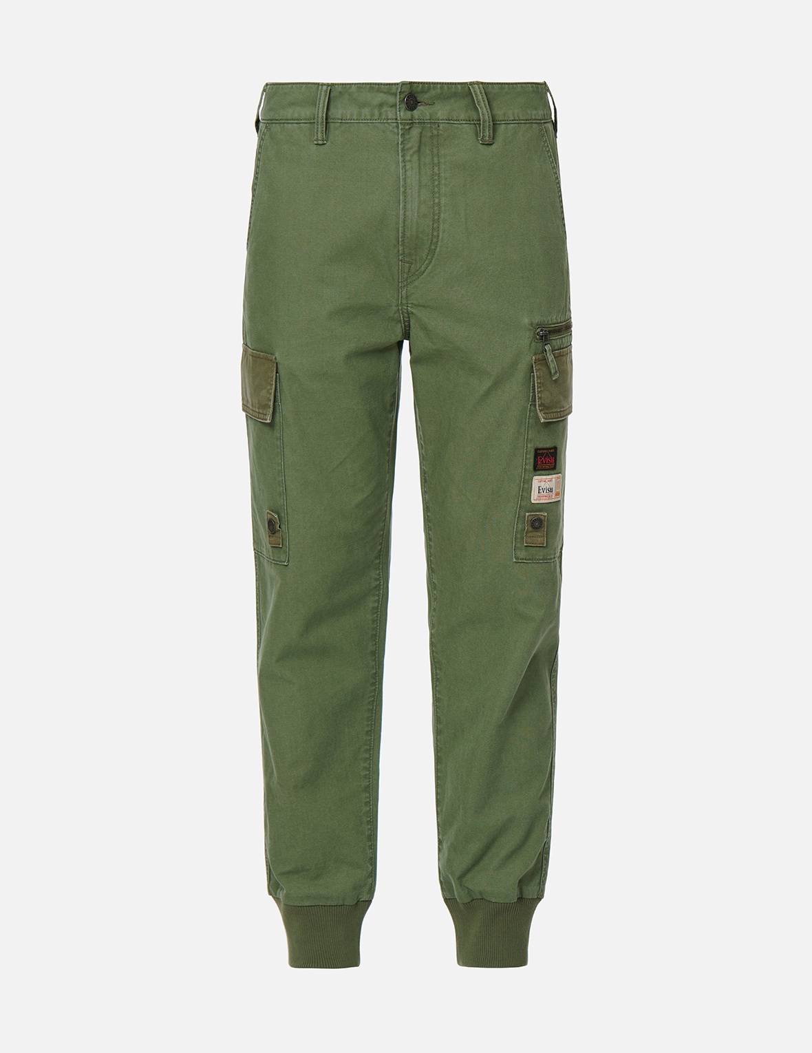 FABRIC BLOCKING CARGO JOGGER PANTS - 1