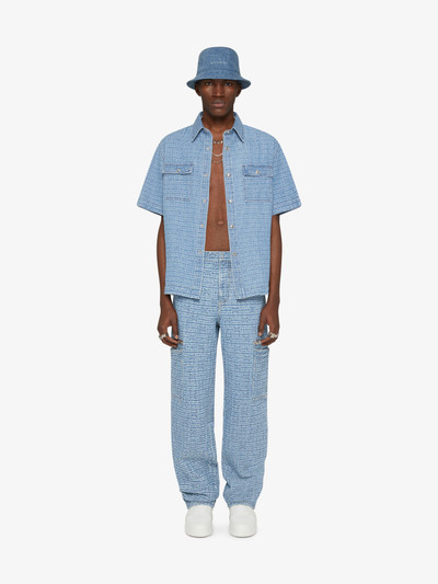 Givenchy BOXY FIT SHIRT IN 4G DENIM outlook