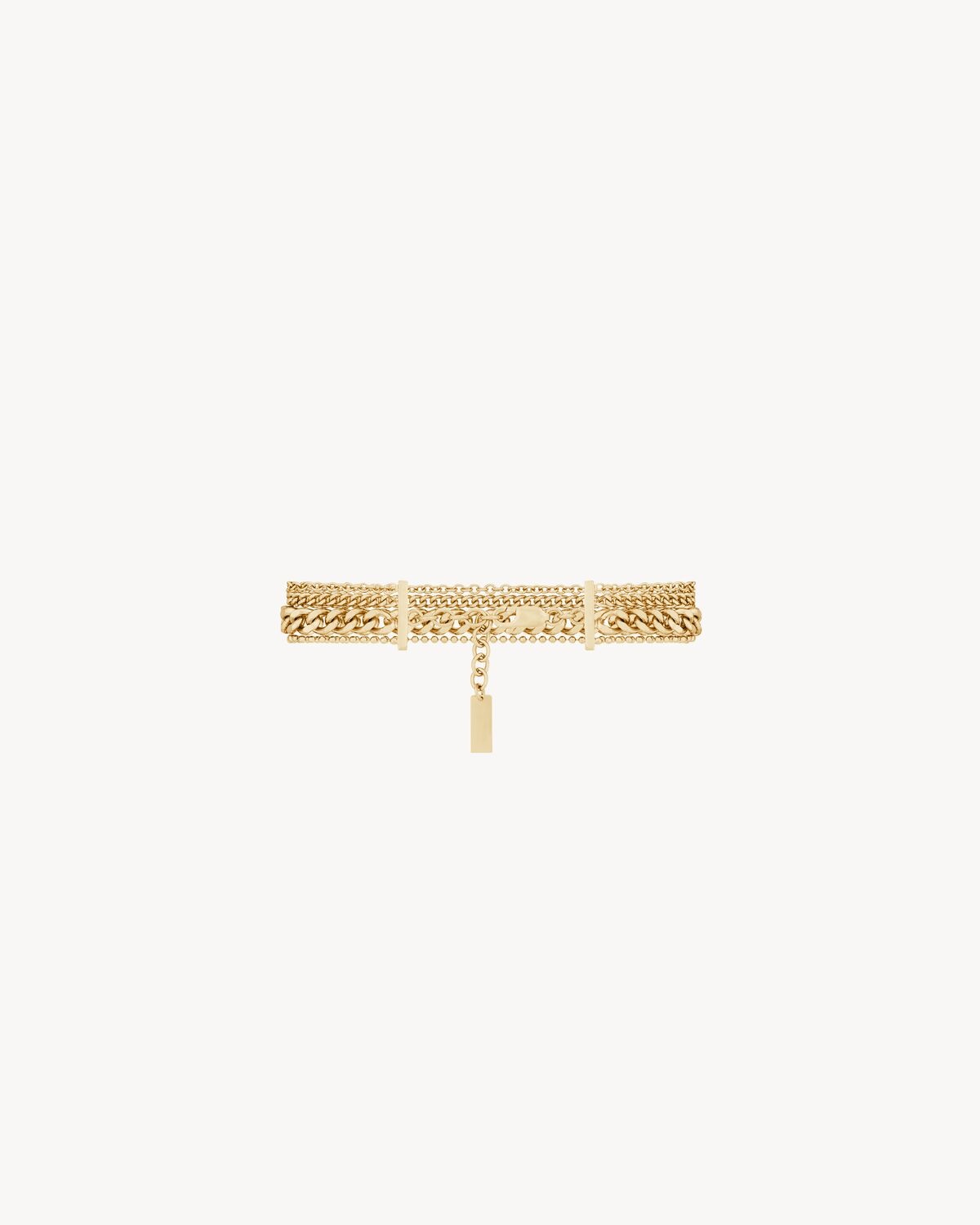 MULTI-CHAIN BRACELET IN 18K YELLOW GOLD - 3