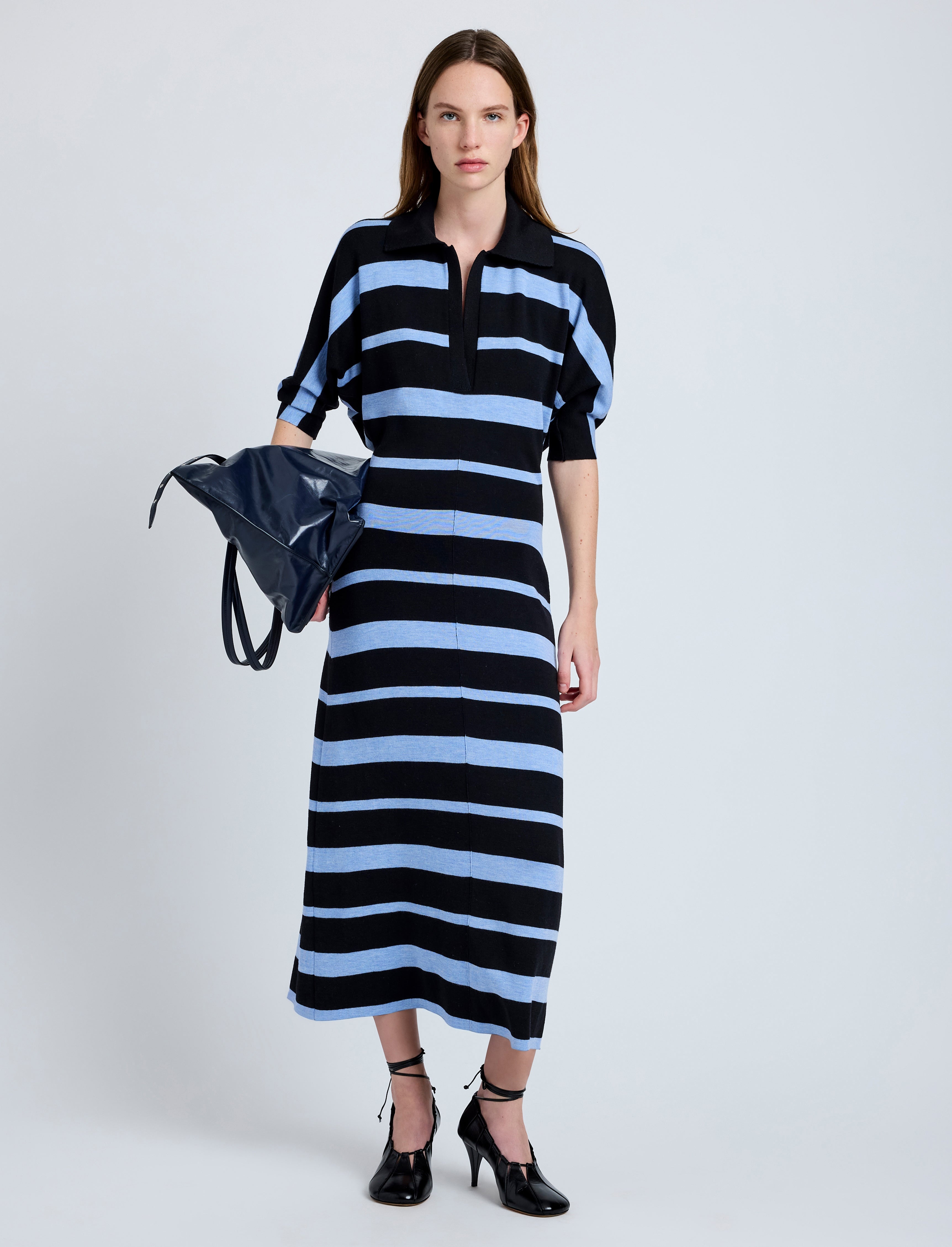 Solana Dress in Superfine Merino Silk - 2