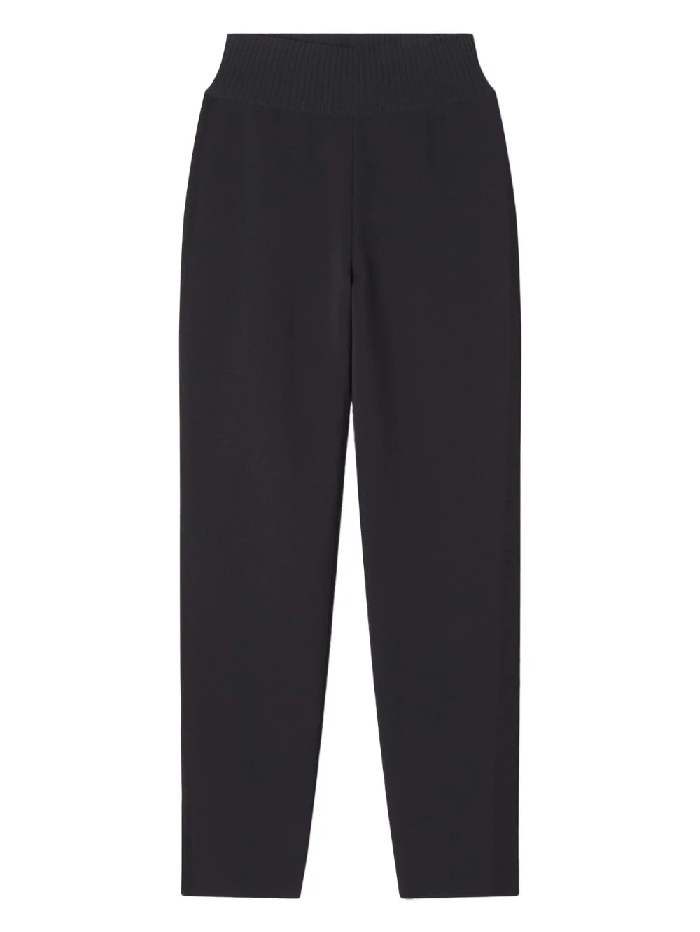 ribbed-waistband trousers - 1