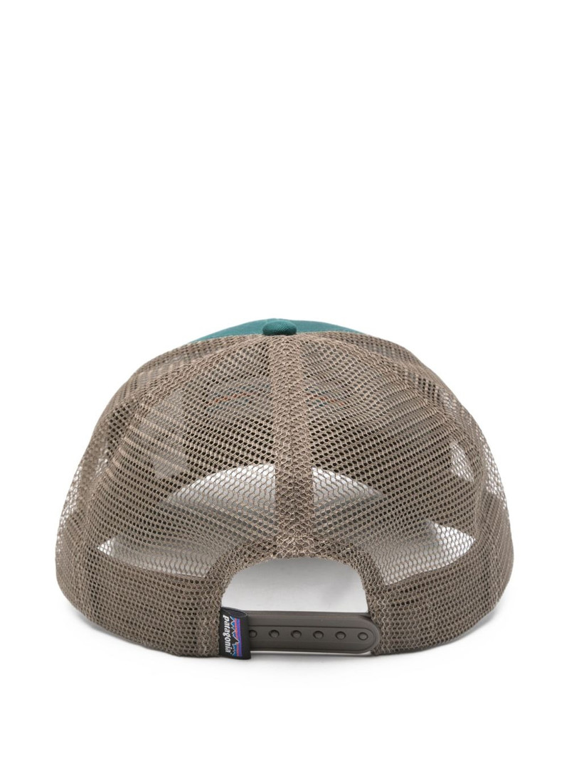 Patagonia P-6 logo-patch mesh-back trucker hat outlook