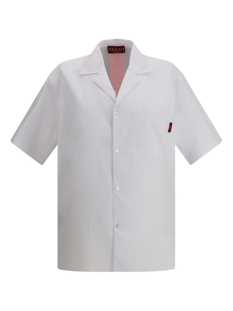 GUCCI short-sleeve logo shirt outlook