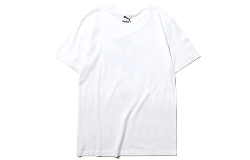 PUMA PUMA x SONIC Graphic Printed Short Sleeve TEE White 598107-02 outlook